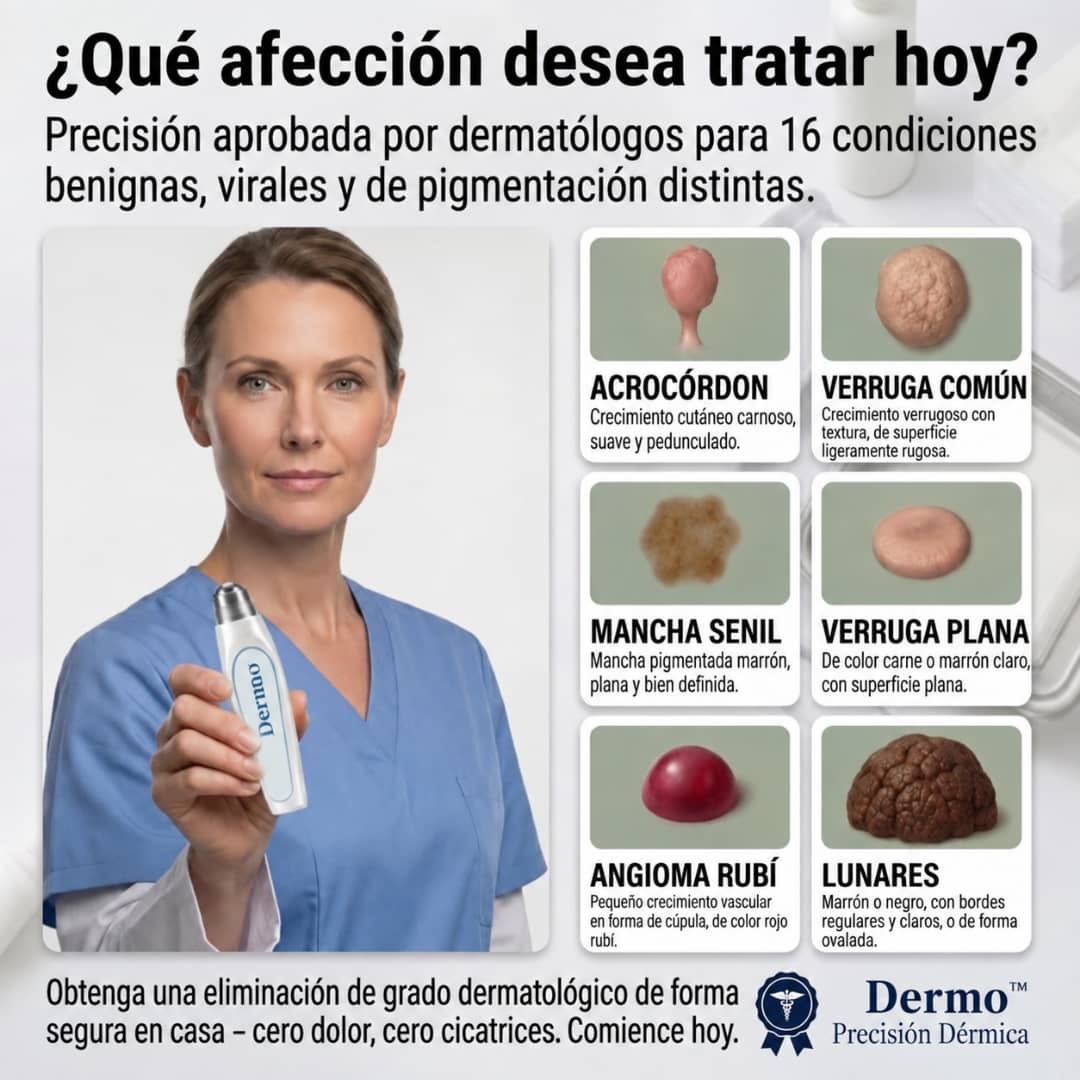 Dermo™Elimina Verrugas y Manchas en 7 Días