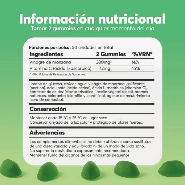 Cidréa™ – Gummies de Vinagre de Manzana