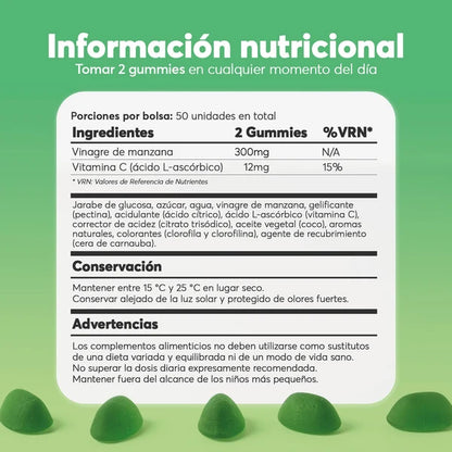 Cidréa™ – Gummies de Vinagre de Manzana