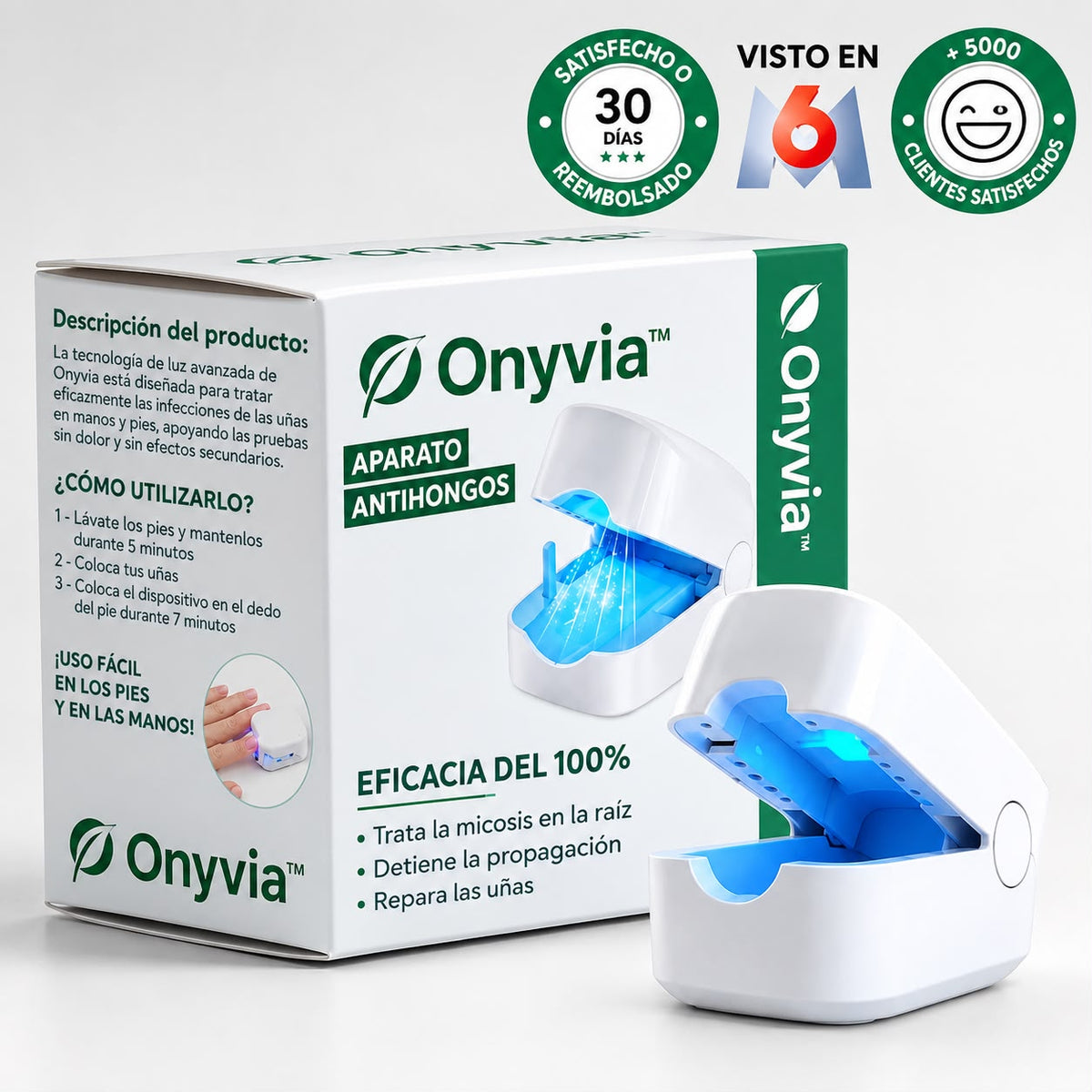 Adiós a los hongos en las uñas con Onyvia V3