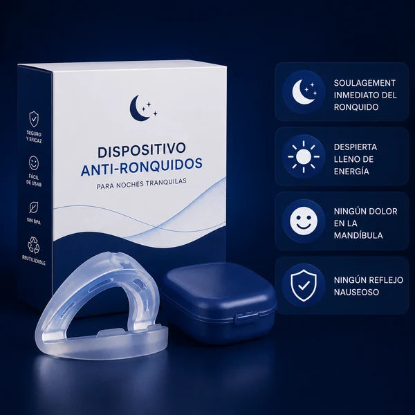 Nocteva™ – Elimina los Ronquidos desde la Primera Noche – Sin Operaciones, Sin Medicamentos