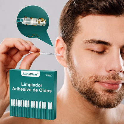 AurisClear™—Limpiador Adhesivo de Oídos