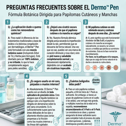 Dermo™Elimina Verrugas y Manchas en 7 Días