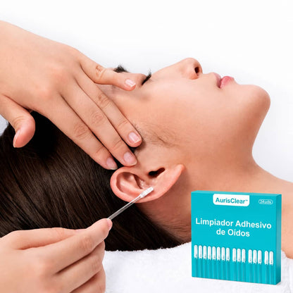 AurisClear™—Limpiador Adhesivo de Oídos