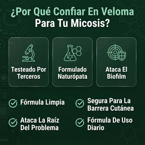 Veloma™–Acaba con el hongo desde la raíz