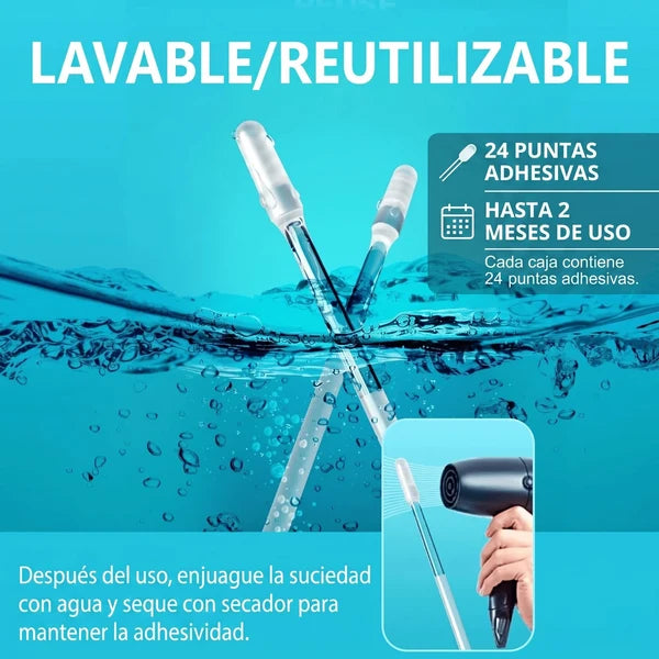 AurisClear™—Limpiador Adhesivo de Oídos